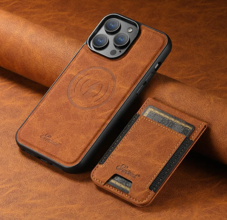 Plug-in Card Phone Case Wireless Charging