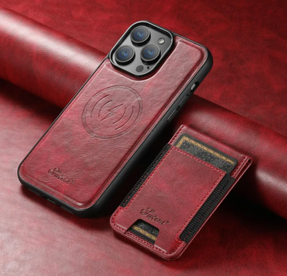 Plug-in Card Phone Case Wireless Charging