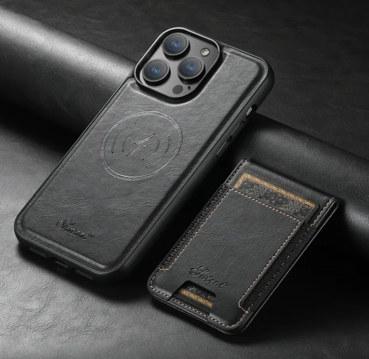 Plug-in Card Phone Case Wireless Charging