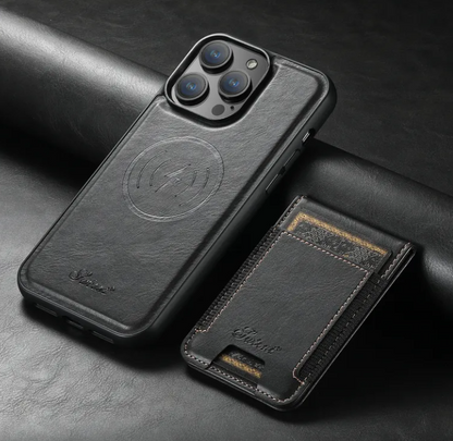 Plug-in Card Phone Case Wireless Charging