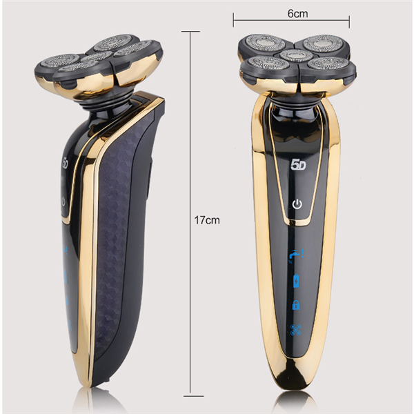 Rechargeable 5D Electric Shaver and Razor