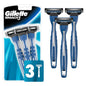 Gillette Mach3 Mens Disposable Razors 3 Count
