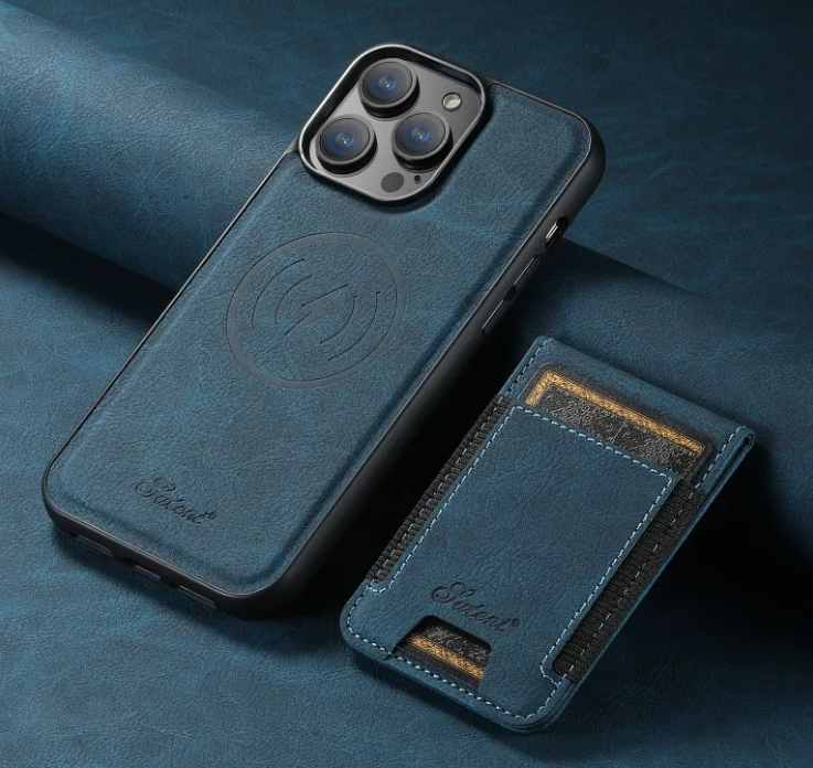 Plug-in Card Phone Case Wireless Charging
